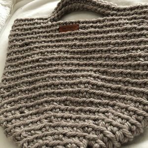 Scandinavian Style Crochet Tote Bag